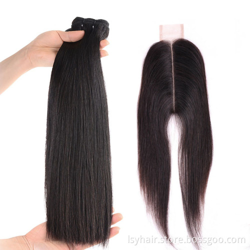 LSY Wholesale double drawn human bundles unprocessed cuticle aligned raw virgin indian hair vendor from india, raw indian hair